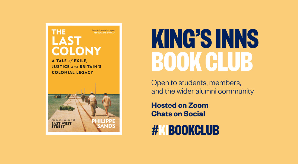 ‘The Last Colony’ by Phillipe Sands selected for the next Book Club