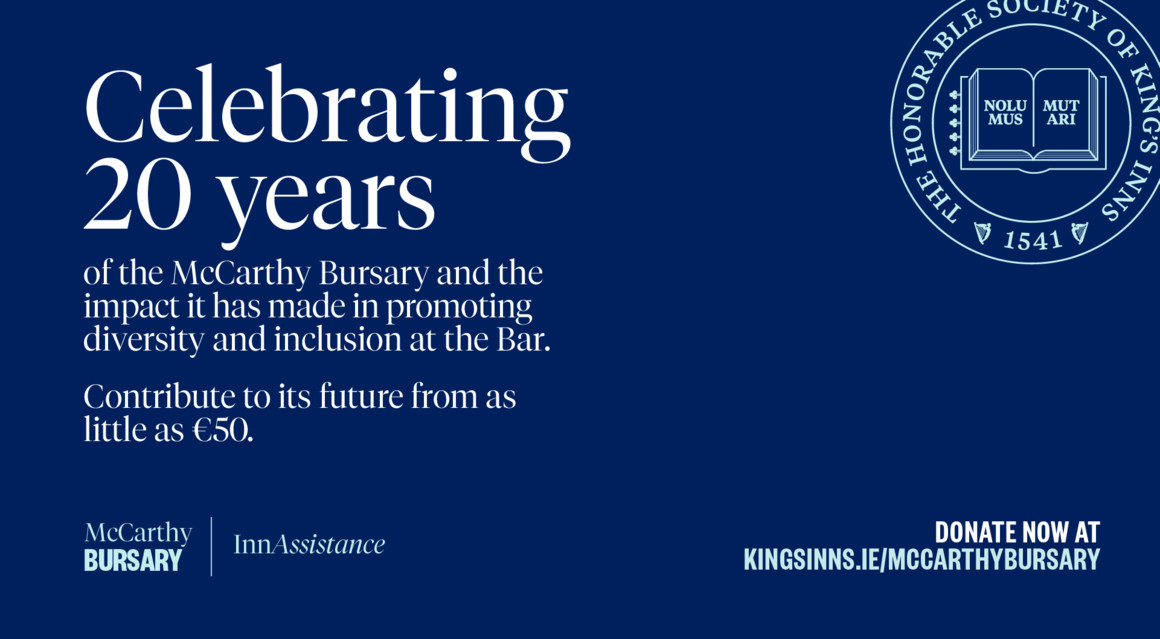 Celebrating 20 years of the McCarthy Bursary and the launch of the Fundraising Campaign